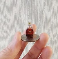 1:12 Dollhouse miniature maple syrup in faux glass bottle Dollhouse kitchen accessory Price is for EACH bottle