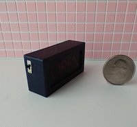 1:12 Dollhouse light up OPEN sign Battery operated store OPEN sign Free standing and no external wires