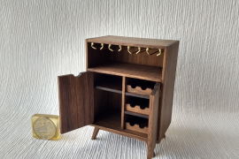 miniature bar cabinet