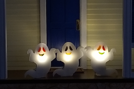 light up halloween ghosts decors