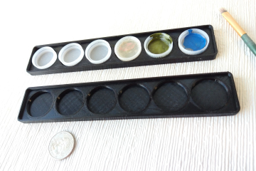 Environmental friendly palette for miniaturists or hobbyists or modellers Current introductory price valid thru 2021 Price is for EACH unit