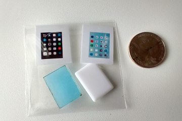 1:12 scale dollhouse miniature tablet kit Price is for EACH kit