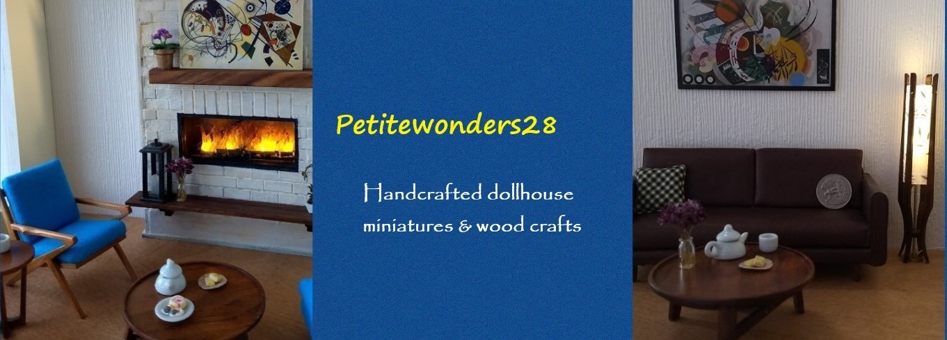 Petitewonders28 Miniatures and Wood Crafts Banner