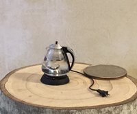 1:12 Dollhouse miniature electric kettle See-thru/ faux glass kettle Electric tea kettle with cord attached to base - NON-working  Price is EACH