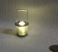 1:12 Dollhouse bugs zapper lantern for outdoor patio porch lawn light Modern LED lantern