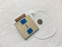 1:12 Dollhouse 2-light bath light fixture Vanity wall mounted mirror lights USE with 12-volt transformer or WIRED dollhouse