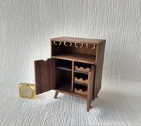 miniature bar cabinet