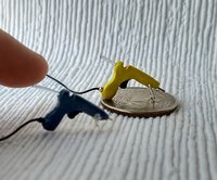 1:12 dollhouse hot glue gun Hobby and craft room essential Price is PER UNIT