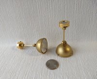 1:12 Dollhouse industrial pendant light Battery operated kitchen ceiling light with no external wires Price is per unit