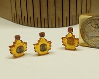 1:12 Dollhouse miniature handcrafted maple syrup in maple leaf shaped bottles Dollhouse fake food Price is for ONE bottle