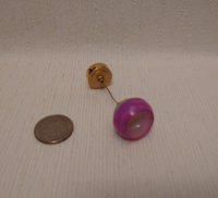 1:12 dollhouse rainbow colored pendant light Spirit lifting colorful ceiling light