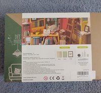 1:24 scale Room Box DIY Miniature House Sam's Study (NIB) HALF INCH SCALE miniature room box kit