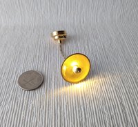 1:12 dollhouse battery operated space age inspired ceiling light Mid-century style pendant light