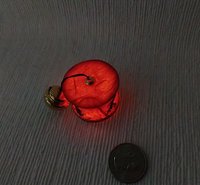 RESERVED 1:12 Dollhouse red lantern pendant light Battery operated Asian themed hanging or pendant light