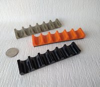 Pen rest or paint brush rest for miniaturists or hobbyists or modellers Current introductory price valid thru 2021 April 30 REF High gloss black