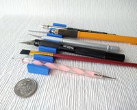 Pen rest or paint brush rest for miniaturists or hobbyists or modellers Current introductory price valid thru 2021 April 30 REF blue