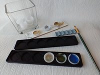 Environmental friendly palette for miniaturists or hobbyists or modellers Current introductory price valid thru 2021 Price is for EACH unit
