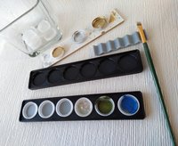 Environmental friendly palette for miniaturists or hobbyists or modellers Current introductory price valid thru 2021 Price is for EACH unit