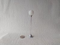 1:12 Dollhouse mid-century styled globe floor lamp Non-electric