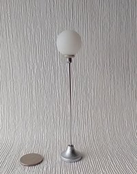 1:12 Dollhouse mid-century styled globe floor lamp Non-electric