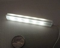 1:12 Dollhouse shop ceiling light Battery operated workshop light with extra long wires