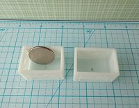 1:12 scale dollhouse storage crate Plastic look UN-PAINTED dollhouse milk crate Price is for EACH unit