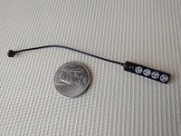 1:12 dollhouse miniature power strip Four-outlet power strip two USB ports Price is PER unit REF Black