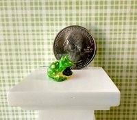 1:12 Dollhouse miniature kitchen frog scrubby holder or sponge holder
