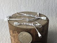 1:12 dollhouse miniature extension cord with authentic details Price is for EACH