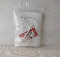 DIY supplies for making miniature lamps or projects with wired LED + battery pack with switch + heat shrink tubes + battery PRICE is for EACH set