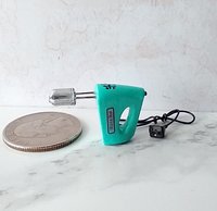 1:12 Dollhouse miniature hand mixer with power cord and plug REF Mint