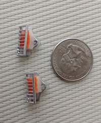 1:12 Dollhouse kitchen sink sponge holder with faux suction cup comes with one orange sponge PRICE is for each set