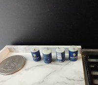 1:12 Dollhouse iodized salt in round carton with pouring spout Inspired by Morton salt Seasoning salt for cooking Price is for ONE unit