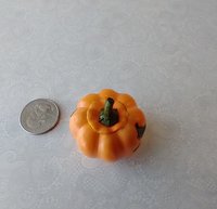 Battery operated miniature light up Jack-O-Lantern Pumpkin LED light for Halloween No external wires REF Witches