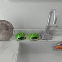 1:12 Dollhouse miniature kitchen frog scrubby holder or sponge holder PRICE is for ONE unit