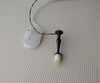 1:12 Dollhouse slender candlestick with flickering flame Battery operated light up candle battery operated candle REF Medium