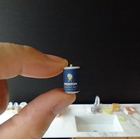 1:12 Dollhouse iodized salt in round carton with pouring spout Inspired by Morton salt Seasoning salt for cooking Price is for ONE unit