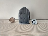 3D printed fairy door in PLA to be painted and decorated REF C