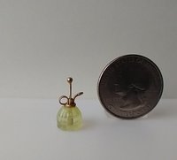 1:12 Dollhouse miniature retro spray bottle half filled with faux water Plant mister in vintage style REF Green tint Price is for EACH