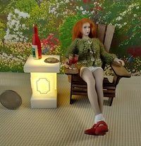1:12 Dollhouse garden pedestal Battery operated lighted pedestal as plant stand or display stand or patio side table Price is for ONE unit REF Curved corners details