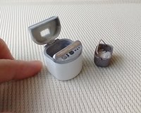 1:12 Dollhouse miniature bread maker Home bread machine with hinged lid and removable bread ban