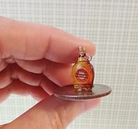 1:12 Dollhouse miniature maple syrup in faux glass bottle Dollhouse kitchen accessory Price is for EACH bottle