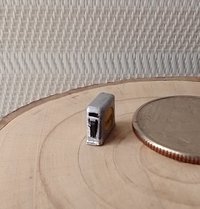 1:12 Dollhouse miniature tape measure for mini DIYer or garage workshop REF Silvery PRICE is for EACH