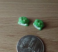 1:12 Dollhouse miniature kitchen frog scrubby holder or sponge holder PRICE is for ONE unit