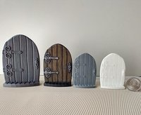 3D printed fairy door in PLA to be painted and decorated REF C