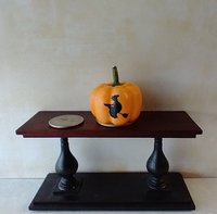 Battery operated miniature light up Jack-O-Lantern Pumpkin LED light for Halloween No external wires REF Witches