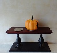 Battery operated miniature light up Jack-O-Lantern Pumpkin LED light for Halloween No external wires REF Witches