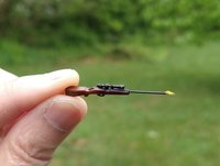 1:12 scale dollhouse rifle BBQ grill lighter Shotgun gas lighter NON-working