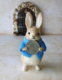 3D printed fairy door in PLA to be painted and decorated REF C
