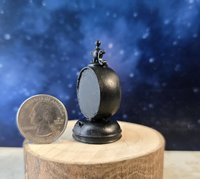 1:12 Dollhouse miniature battery operated Halloween themed lantern No external wires REF Haunted house